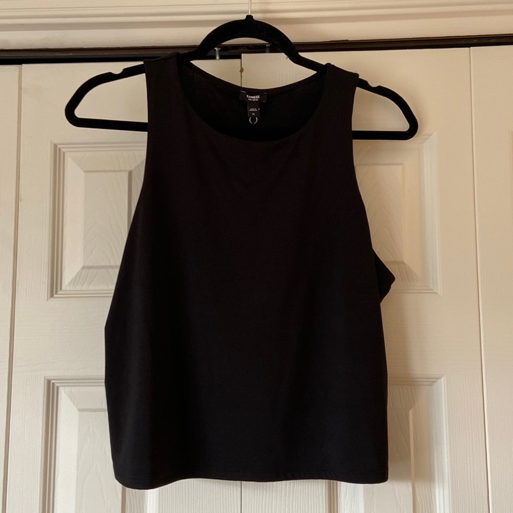 NWT Express High Neck Body Contour Tank Top